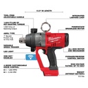 LLAVE DE IMPACTO DE ALTO TORQUE M18 FUEL™ DE 1&quot; CON ONE-KEY™ (2867-20) MILWAUKEE