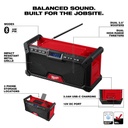 ALTAVOZ INALAMBRICO PARA EL LUGAR DE TRABAJO M18™ (2952-20) MILWAUKEE