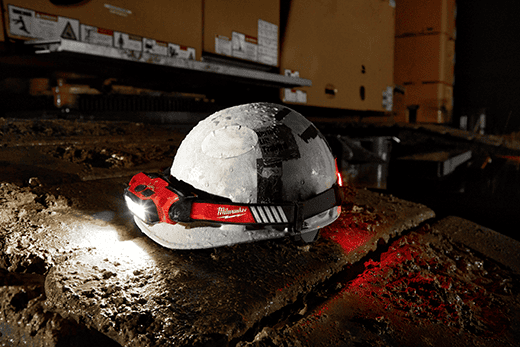 LINTERNA DE CASCO BATERIA RECARGABLE 600 LUMENES (2116-21) REDLITHIUM™ MILWAUKEE