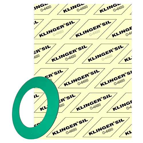 EMPAQUE EN PLANCHA DE 2.00x1.50m KLINGERSIL C-4430 DE 0.5mm KLINGER