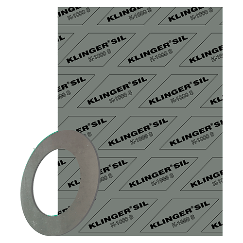 EMPAQUE  EN PLANCHA2.0x1.5m KLINGERSIL K-1000S PR 3.0mm c/alam