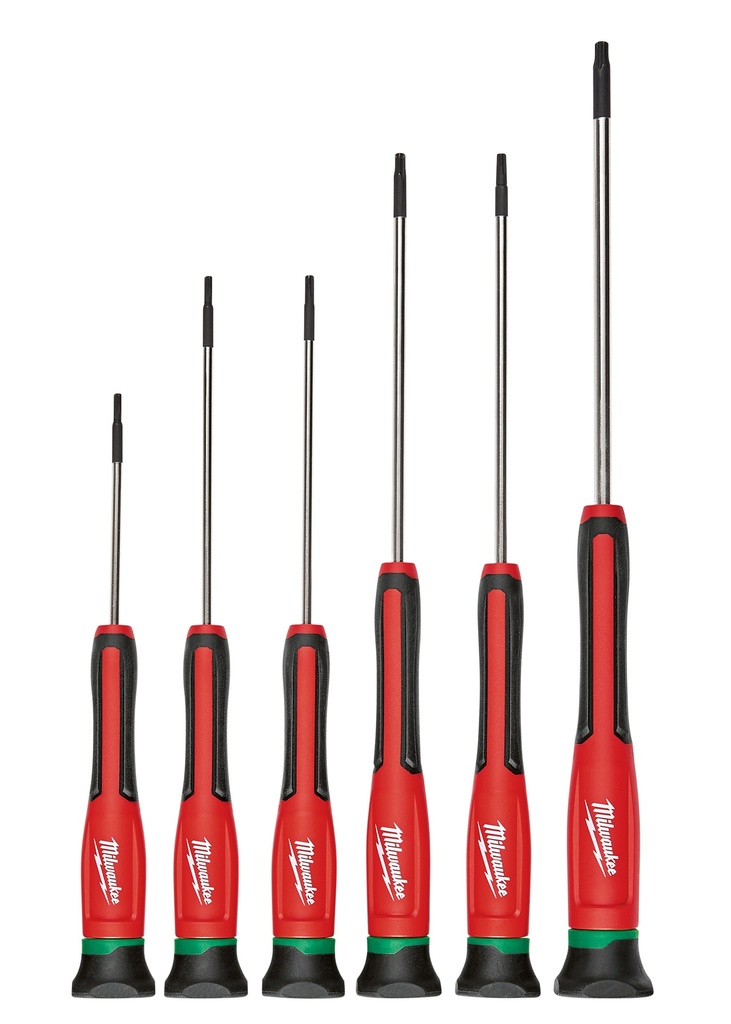 JUEGO DE DESTORNILLADORES DE PRECISION TORX 6 PZS 48-22-2610