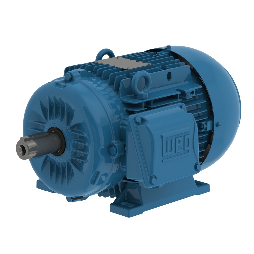 MOTOR 12.5 HP 132M 2P 3F 220/440 IP 55 IE2 WEG