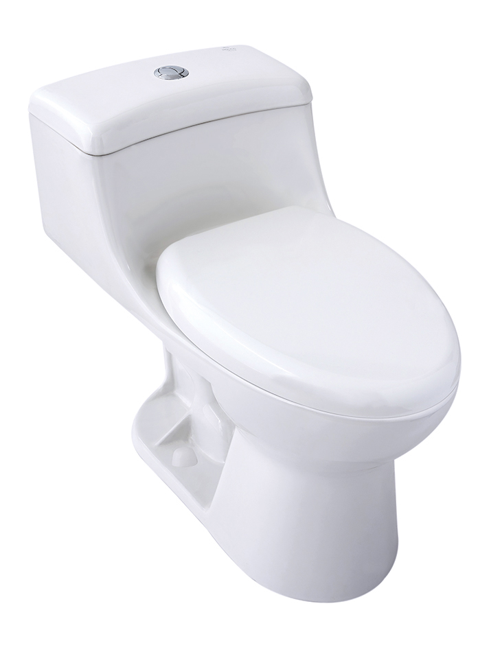 INODORO EGO PURE ALARGADO BLANCO  ONE PIECE CON ASIENTO SLOW DOWN,  SELLO DE CERA, SET DE ANCLAJE TAZA PISO, TAPAS ANCLAJE JSSI61171301CB BRIGGS