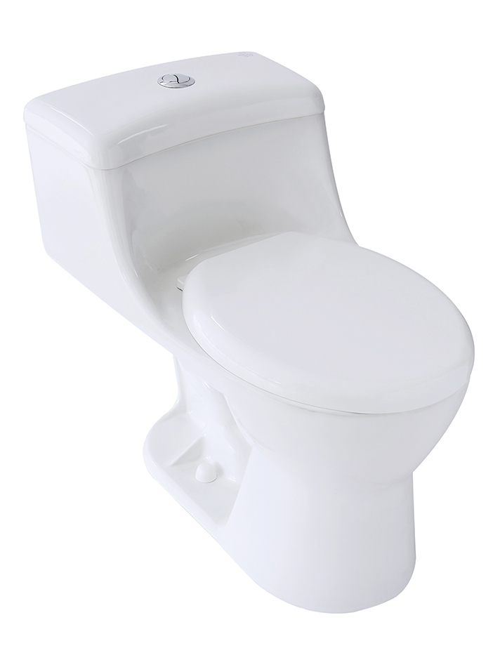 INODORO EGO PURE REDONDO BLANCO  ONE PIECE CON ASIENTO SLOW DOWN,  SELLO DE CERA, SET DE ANCLAJE TAZA PISO, TAPAS ANCLAJE JSSI61141301CB