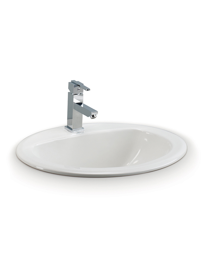 CS0065901301CW LAVABO OAKBROOK PREPONCHADO BLANCO