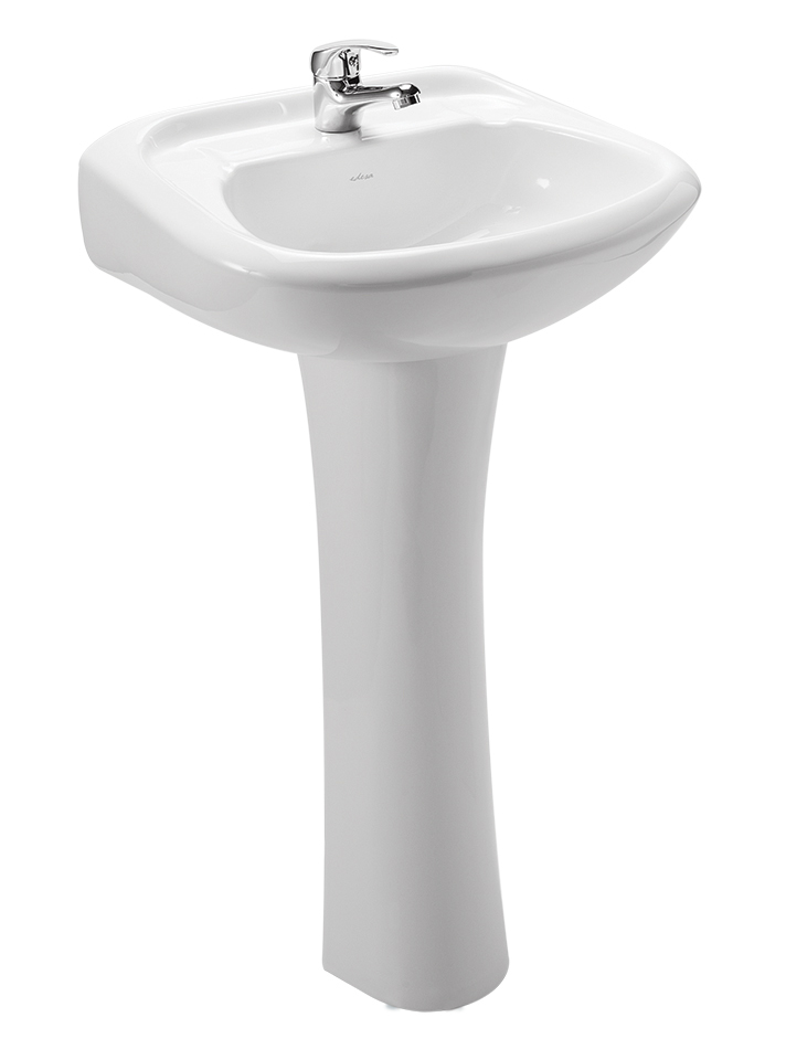 JS0057201301CE LAVABO CHELSEA CON PEDESTAL PREPONCHADO