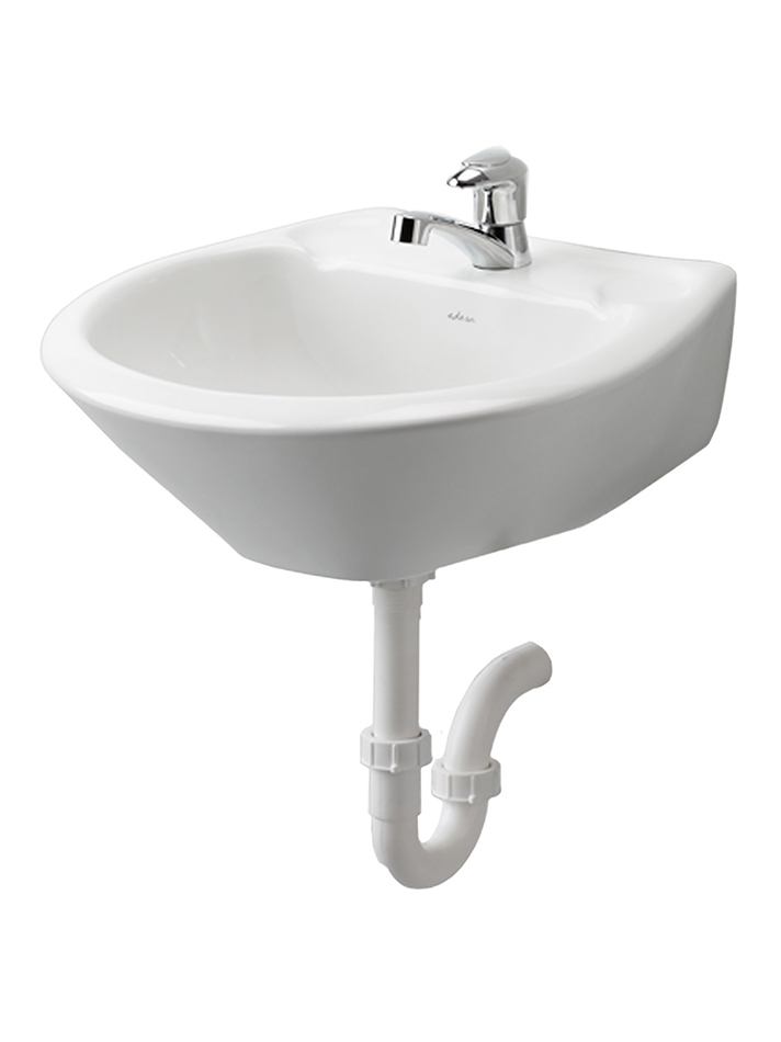 CS0057101301CE LAVABO DE PARED SIN PEDESTAL BLANCO