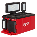 LUMINARIA LED/ CARGADOR MILWAUKEE M18 PACKOUT DE 3000 LÚMENES A BATERÍA (2357-20)