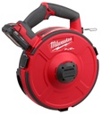 JALACABLES ACERADO AUTOMÁTICO DE 36 METROS DE LONGITUD M18 FUEL SIN CARBONES INALÁMBRICO 18V CON BATERÍA DE 2 AMP (2873A-22) MILWAUKEE