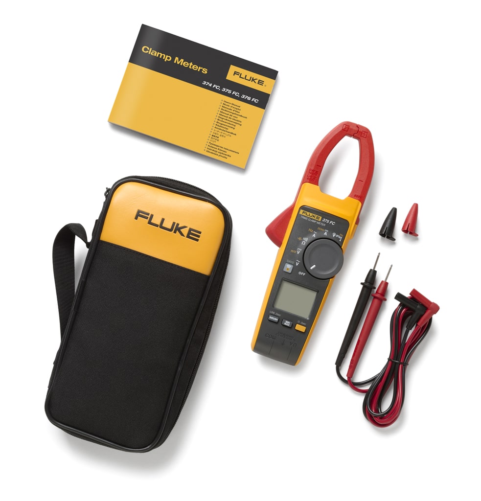 PINZA AMPERIMETRICA INALAMBRICA 600A AC/DC TRMS (375 FC) FLUKE