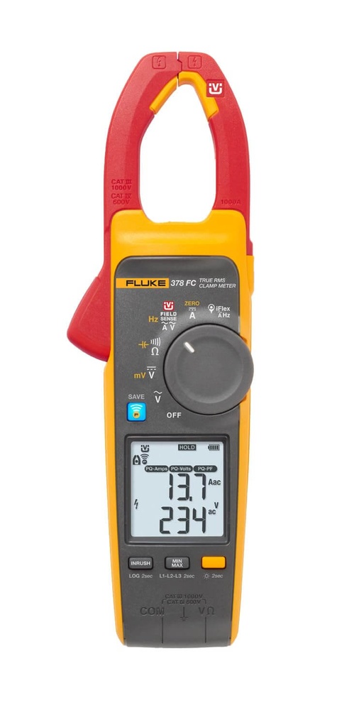 PINZA AMPERIMETRICA INALAMBRICA CA/CC TRMS (378FC) FLUKE