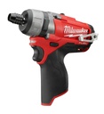 ATORNILLADORA 1/4&quot; M12 FUEL SIN CARBONES INALÁMBRICA 12V SOLO HERRAMIENTA (2402-20) MILWAUKEE