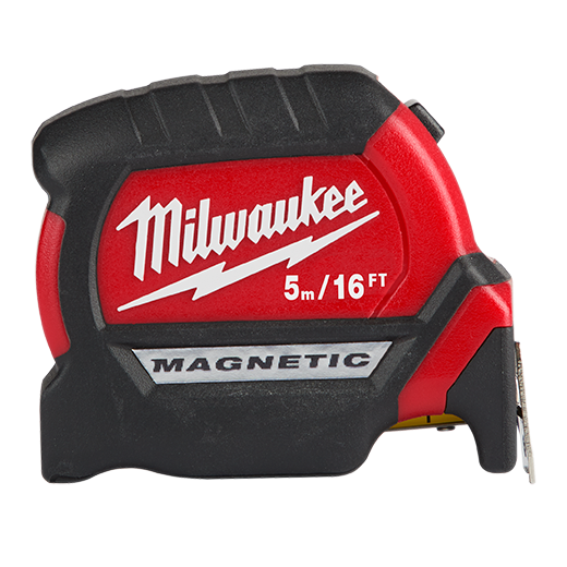 FLEXOMETRO MAGNETICO DE 5 mt (48-22-7216) MILWAUKEE