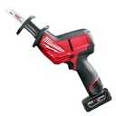 SIERRA SABLE M12 SIN CARBONES FUEL INALÁMBRICA 12V CON BATERÍA 4 AMP (2520-21XC) MILWAUKEE