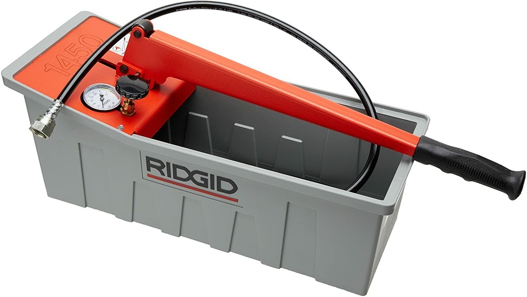 BOMBA PARA PRUEBA HIDROSTÁTICA 1450 725PSI (50557) RIDGID