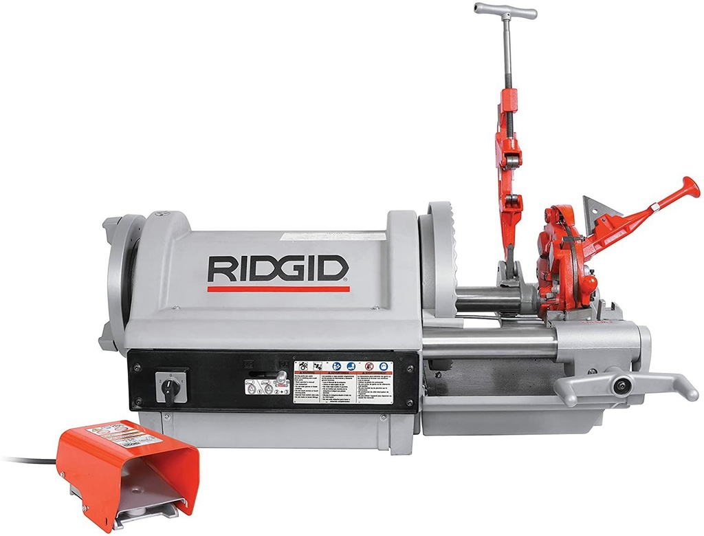 ROSCADORA 1224 MOTOR 1-1/2 HP 115V CAPACIDAD 1/4&quot; A 4&quot; (26092) RIDGID