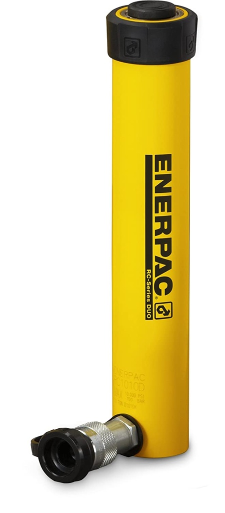 CILINDRO HIDRÁULICO SIMPLE ACCIÓN DE 10 T / 6.13&quot; DE CARRERA (RC-106) ENERPAC