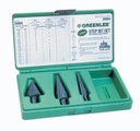 KIT DE BROCAS ESCALONADAS NUMEROS 1, 3 Y 8 (35884) GREENLEE