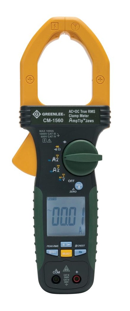 PINZA AMPERIMÉTRICA DE 1000 A (CM-1560) GREENLEE