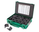 KIT DE DADOS PARA CRIMPIADORA DE 12 TONELADAS PARA CABLE DE COBRE  (KD12CU) GREENLEE