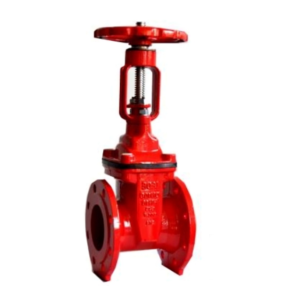 VÁLVULA COMPUERTA RANURADA 2&quot; UL/FM 300PSI C/VOLANTE F.DUC TF-RSGV-RS VALVESEAL