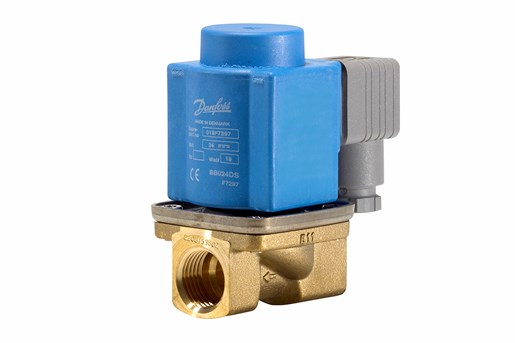 VÁLVULA SOLENOIDE 3/4&quot; AMORTIGUA GOLPE ARIETE FKM EV220B DANFOSS