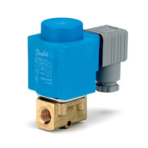 VÁLVULA SOLENOIDE  1/4&quot; NC FKM 0-30BAR EV210B DANFOSS