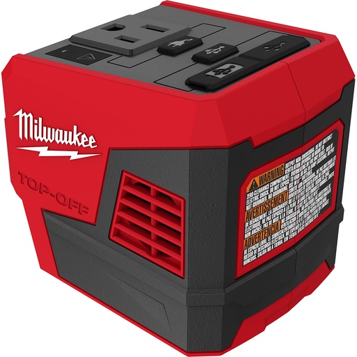 [2846-20] FUENTE DE PODER TOP-OFF 175W M18 A BATERÍA SOLO HERRAMIENTA (2846-20) MILWAUKEE