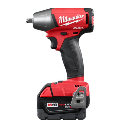 [2754-22] LLAVE DE IMPACTO 3/8&quot; M18 FUEL SIN CARBONES INALÁMBRICA 18V CON BATERÍA DE 5 AMP (2754-22) MILWAUKEE