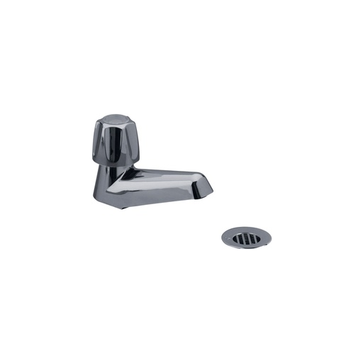 [E2230.01/71 DH CR] LLAVE PARA LAVABO CAPRI C/DESAGUE Y SIFON E2230.01/71 DH CR FV