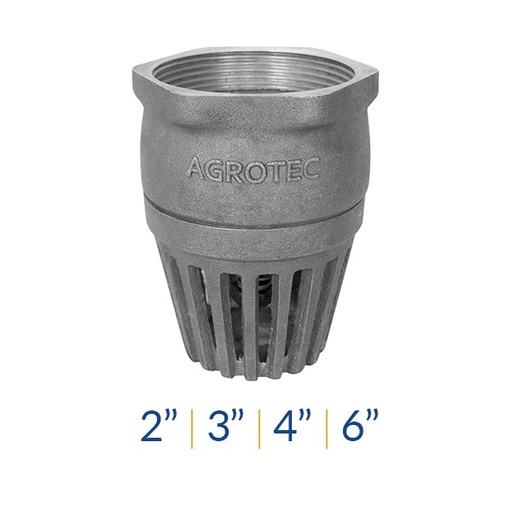 VÁLVULA DE PIE 3&quot; NPT 150PSI ALUMINIO HCVP075 HELBERT (copia)