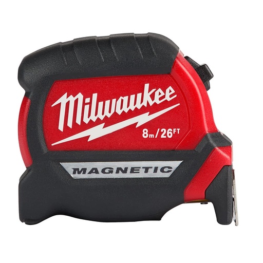 [48-22-0326G] FLEXOMETRO MAGNETICO HOJA ANCHA DE 8 MT (48-22-0326G) MILWAUKEE