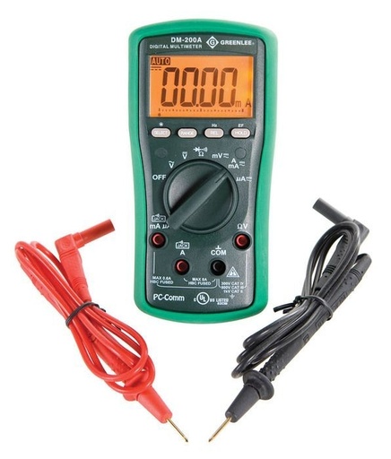 [DM-200A] MULTIMETRO DIGITAL DE 1000 V (DM-200A)