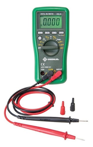 [DM-45] MULTÍMETRO DIGITAL DE 600 V (DM-45) GREENLEE